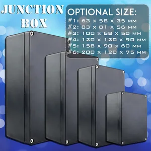 Чехол для инструментов, водонепроницаемый, черный, из АБС-пластика