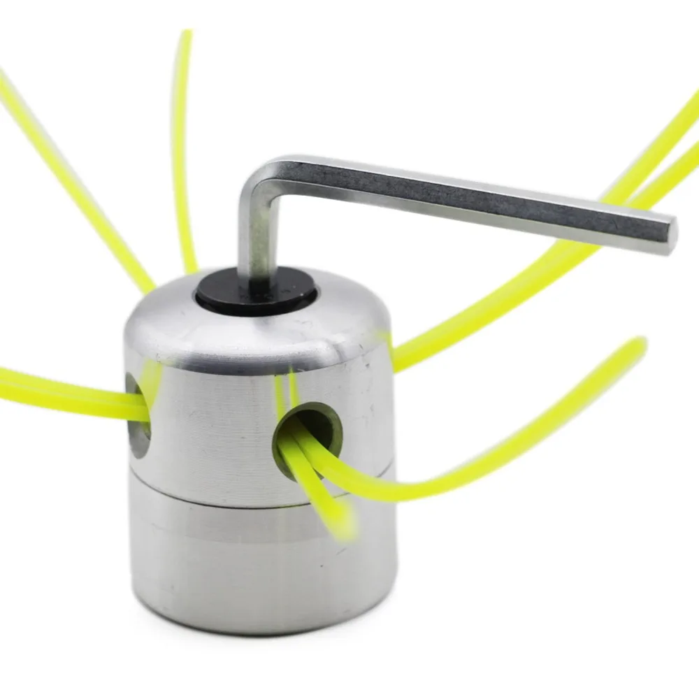 Универсальная головка триммера алюминиевая для аксессуар газонокосилки с