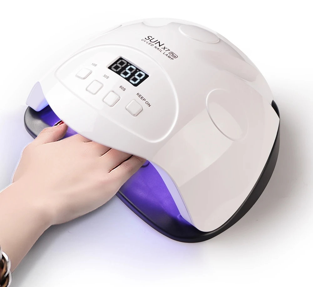 Светодиодный УФ фен SUN X7 Plus сушилка для сушки гель лака 36 светодиодный s 30S/60S