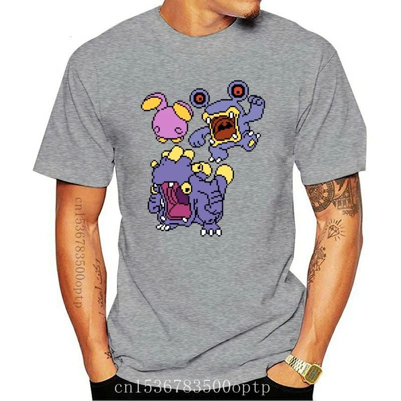 

New Men tshirt Whismur Loudred and Exploud Unisex T Shirt women T-Shirt tees top