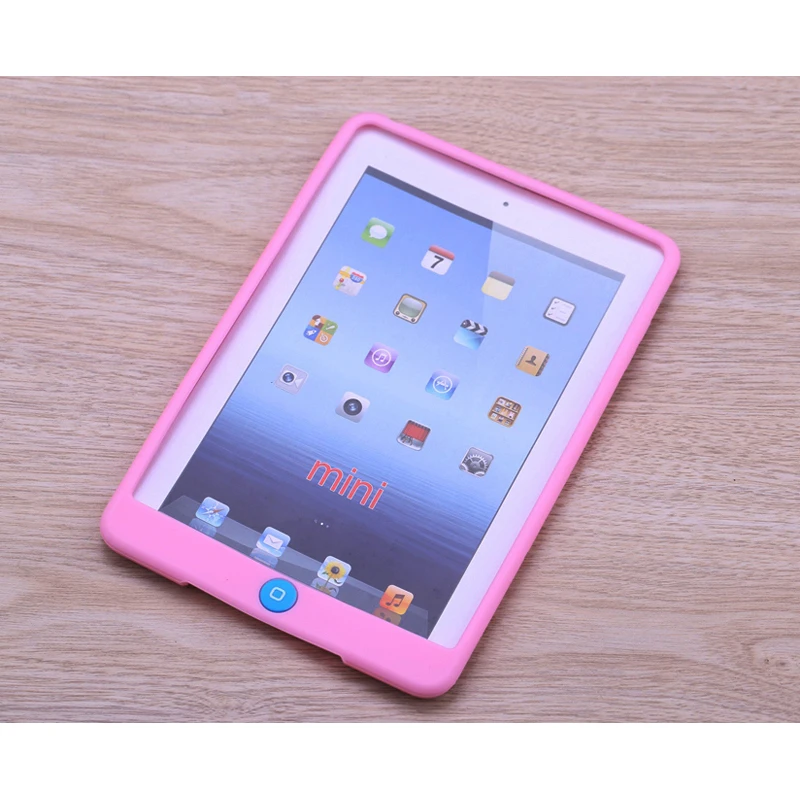 Мягкий силиконовый резиновый чехол из ТПУ для iPad Mini4 Mini5 гелевый Чехол защитный Mini