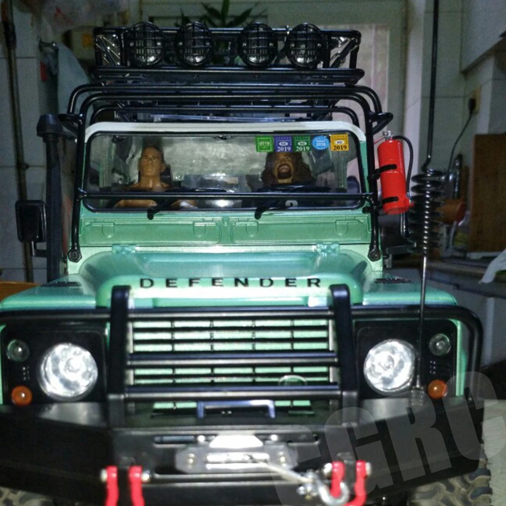 7 дюймов RC автомобиль кукла "водитель" борцовка активный шарнир для 1/10 Rc Гусеничный автомобиль осевой SCX10 TRX4 Bronco CC01 RC4WD D90 D110