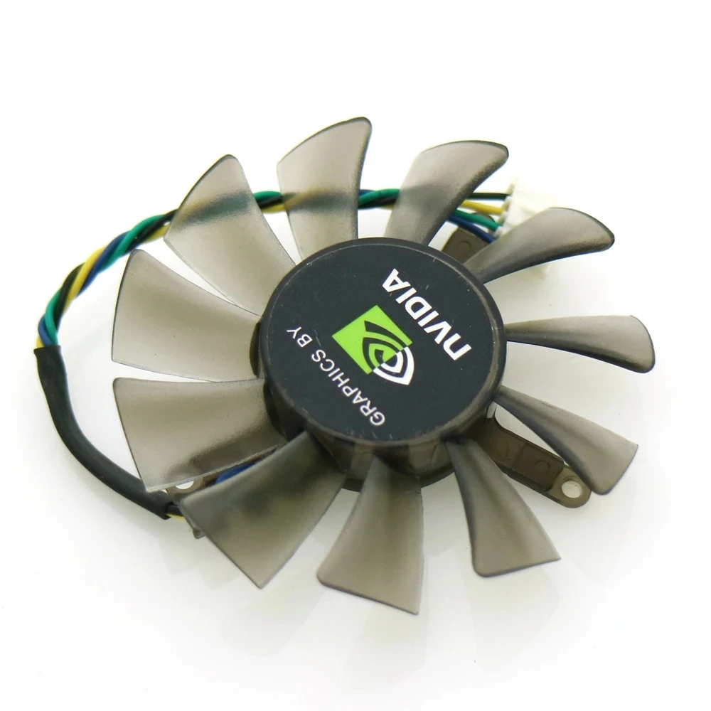 Кулер для видеокарты NVIDIA PLD06010S12L охлаждающий вентилятор 4 контакта 12 В 0 20 А 55 мм