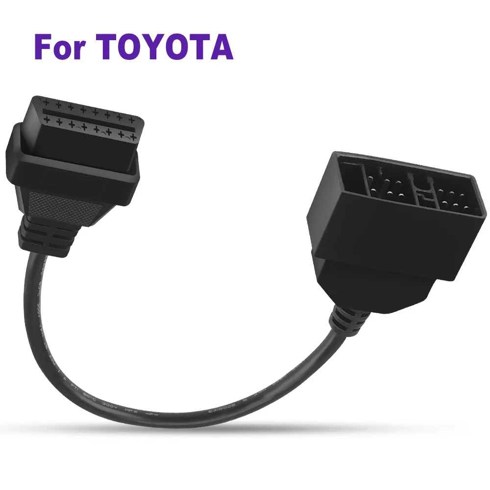 Автомобильный диагностический разъем для Toyota интерфейсы 22Pin 16Pin OBD2 Estima Etios Axio Fielder