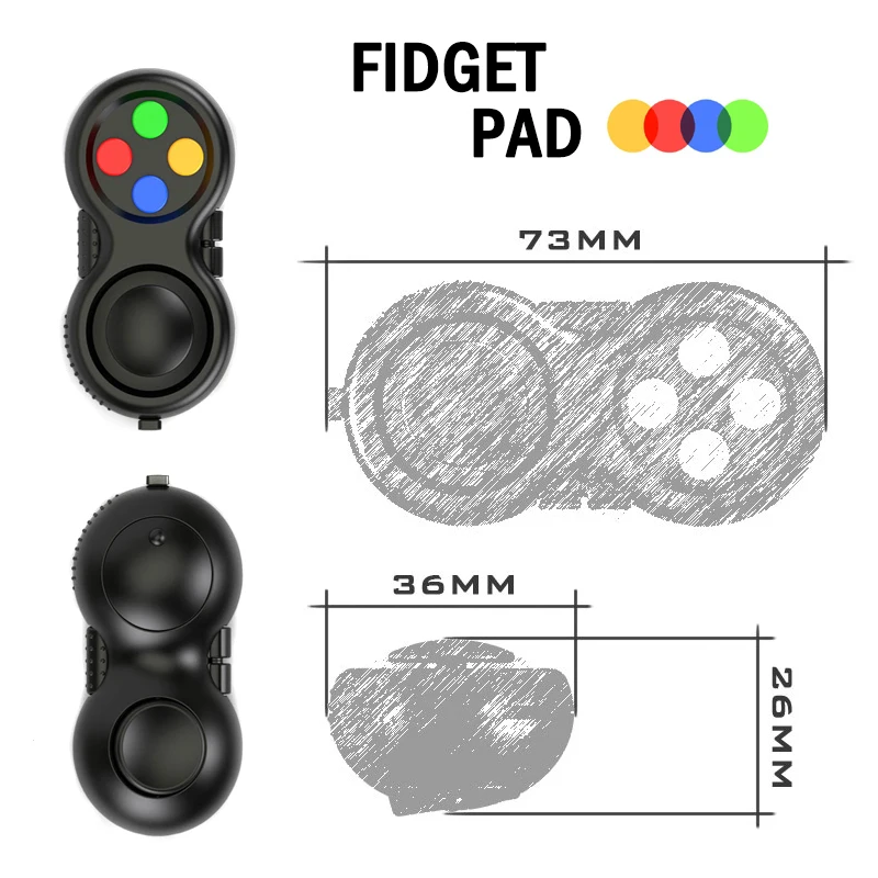 Новая имитация игровой ручки кубик для снятия стресса антистресс игрушка