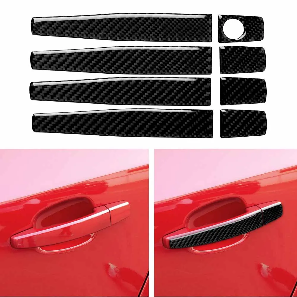 

Наклейка на внешнюю дверную ручку из углеродного волокна для Chevrolet Cruze 2009-15