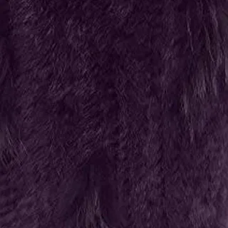 Purple VISI HOP/модное Стильное женское пончо с натуральным кроличьим мехом, Вязаная Шаль, качественная накидка VS5201 - Цвет: Purple