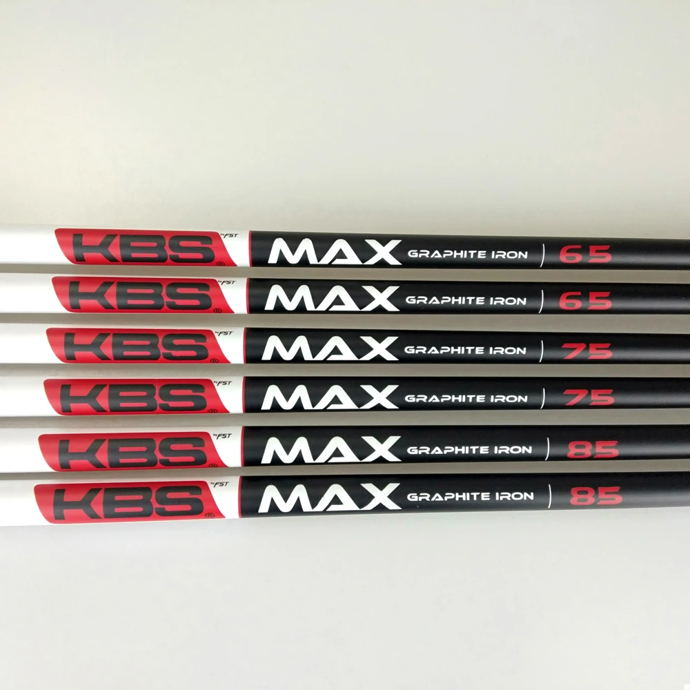Вал для гольфа KBS MAX графитовый Железный 65 г 75 85 г|Клубные клюшки| |