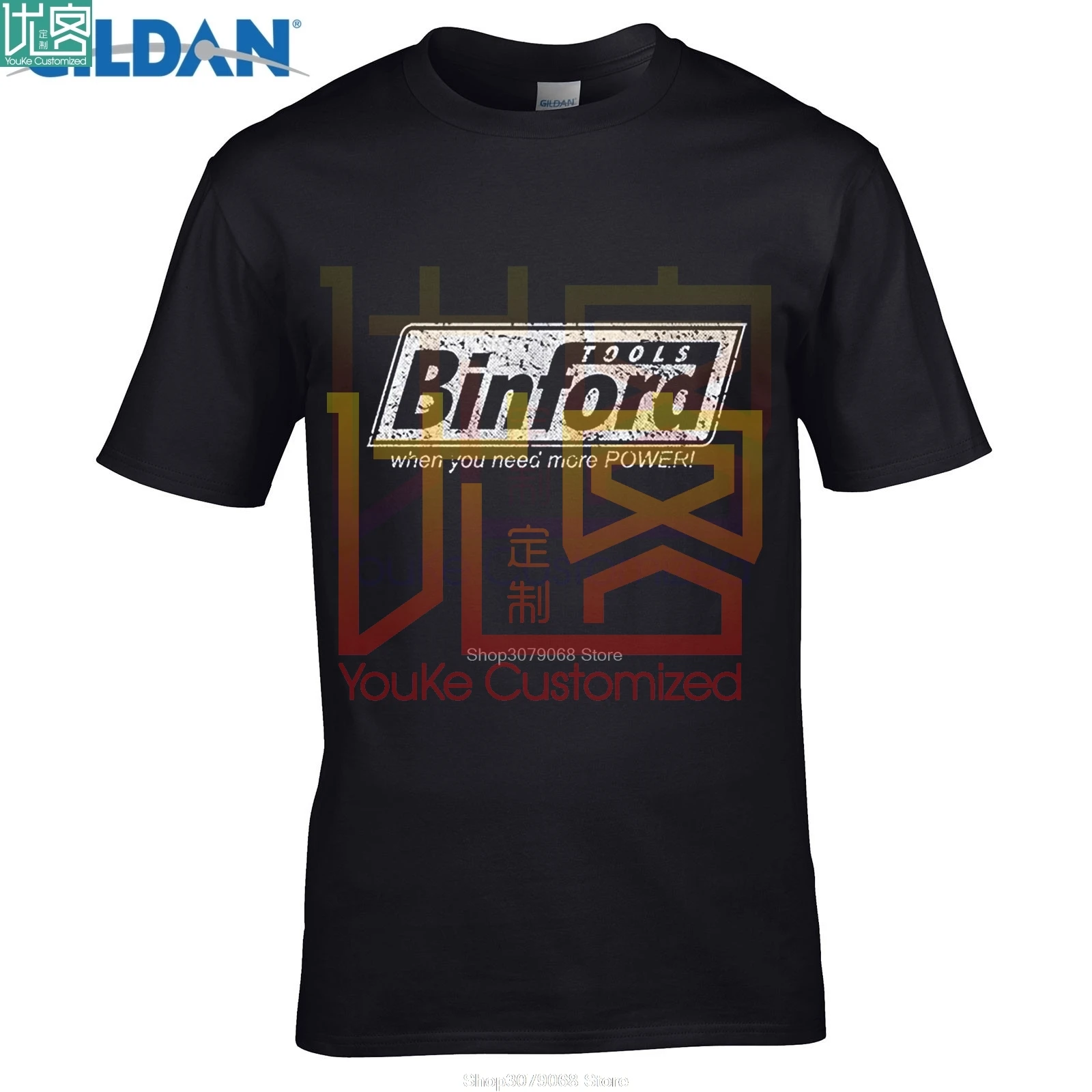 Стильные мужские футболки брендовая одежда топы Binford Tools Handyman Мужская футболка