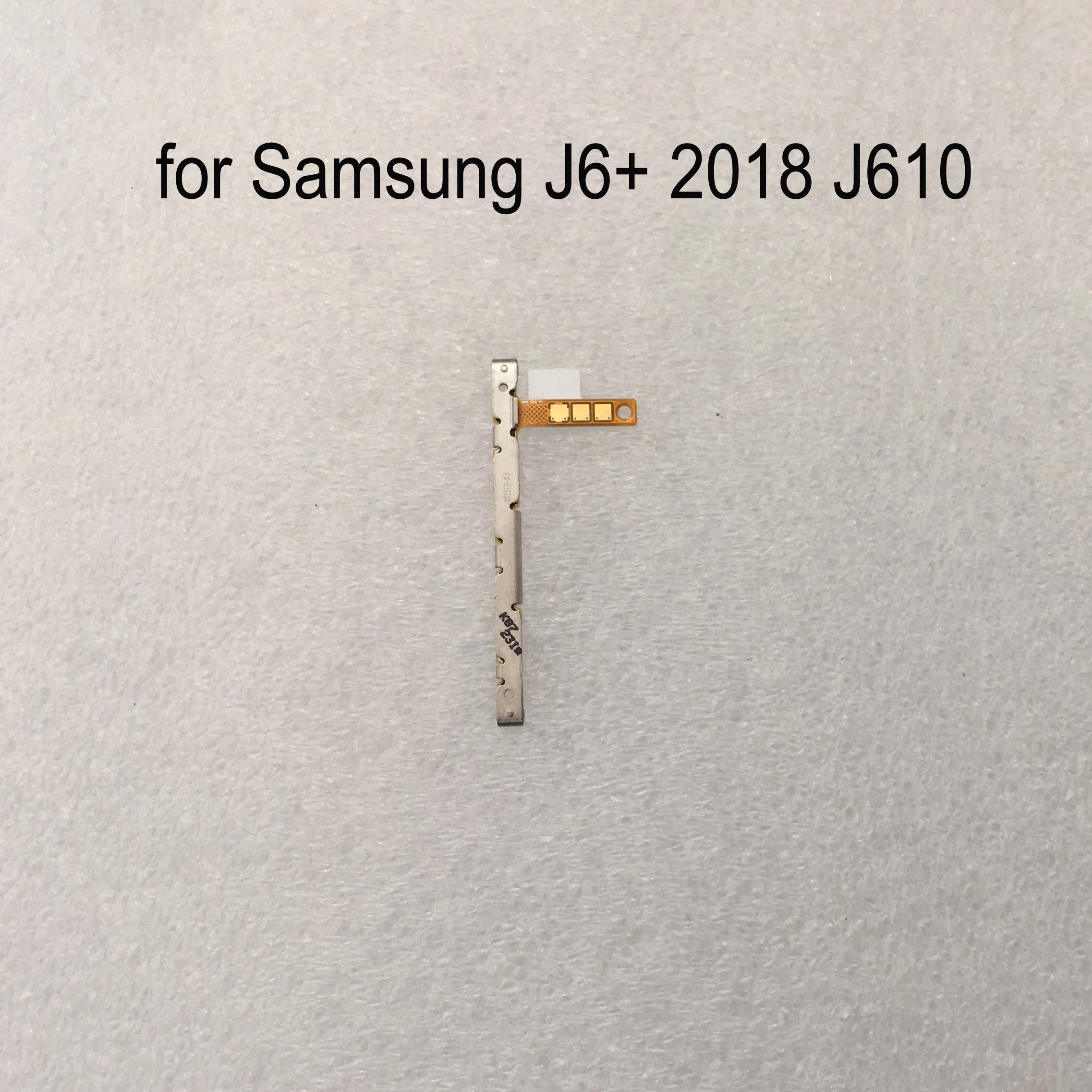 Для Samsung Galaxy J6 Plus J6 + 2018 J610 J610F J610FN J610G оригинальный корпус телефона Новая кнопка громкости Боковая клавиша гибкий кабель