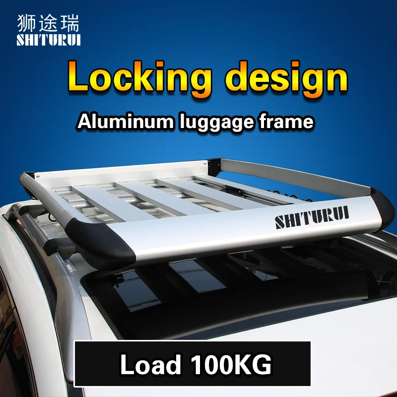 Багажная рама из алюминия для седанов хэтчбеков внедорожников Highlander CRV Murano Santafe