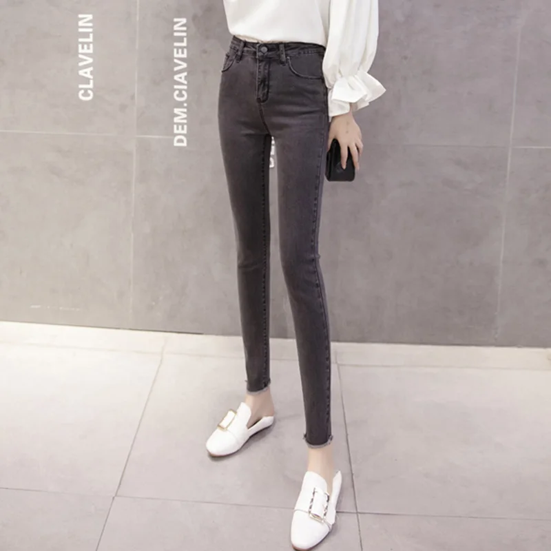 Женские джинсы обтягивающие джинсовые брюки весна-лето 2019 женские Сексуальные