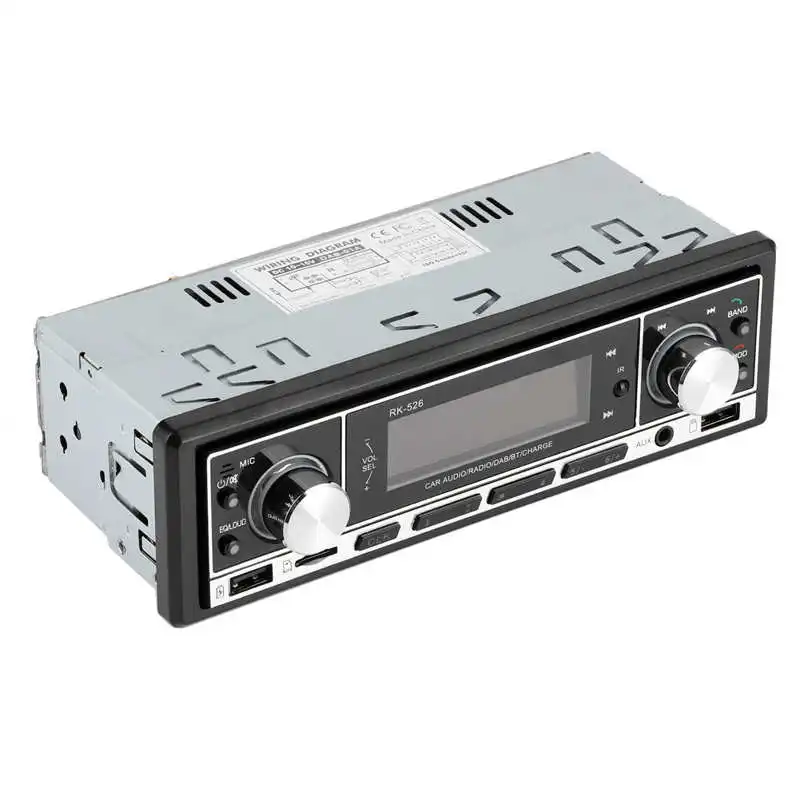 DAB FM автомобильный радиоприемник стерео Bluetooth MP3 плеер ЖК экран ИК пульт