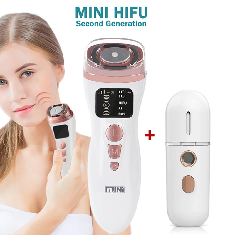 

Ультразвуковой мини HIFU Beauty Machine RF Fadiofrecuencia удаление морщин для лица EMS hifu микротоковая подтяжка кожи лица