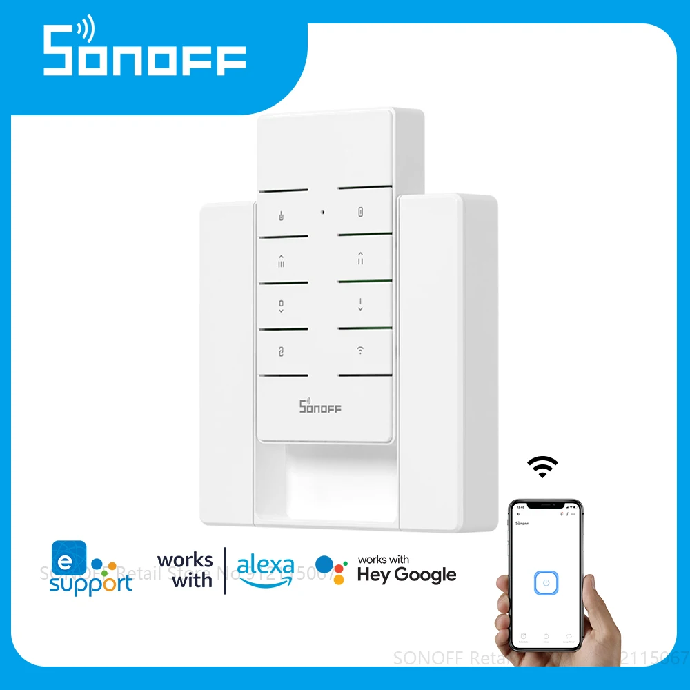 Пульт дистанционного управления SONOFF RM433 на 8 клавиш 433 МГц работает с RF/Slampher R2/4CH