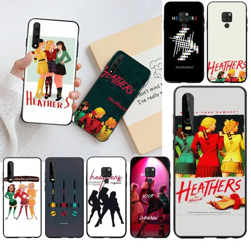 Мягкий чехол для телефона CUTEWANAN heпри музыкальной съемке на заказ Бродвее Huawei P30 P20