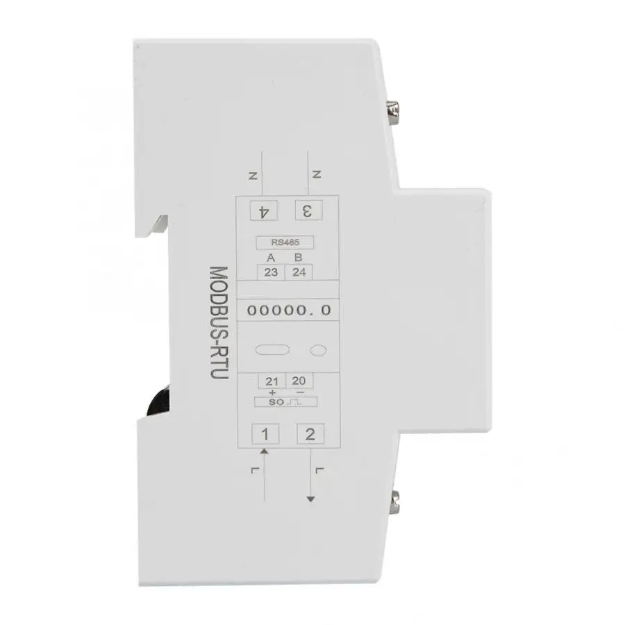 DDS529MR однофазный измеритель электрической энергии с ЖК цифровым дисплеем 230 В 2P din