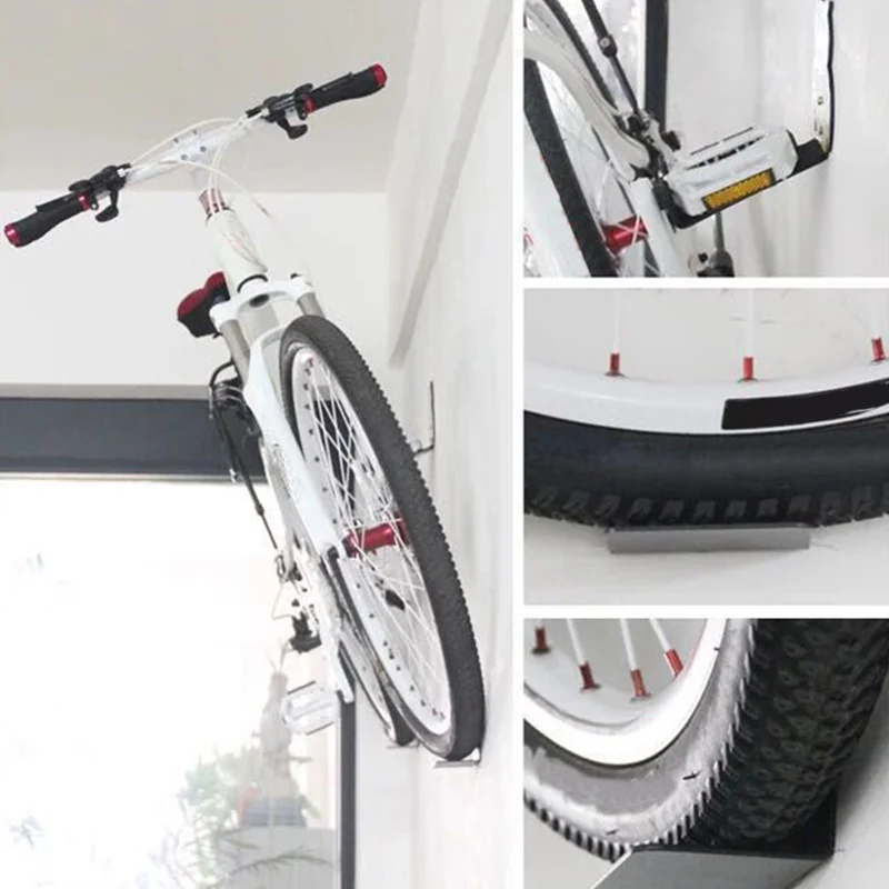 

Bicycle Storage Hook Rack Bicycle Racks Bike Wall Holder Mount Bike Showing Stand Hanger Bike Mountain Wall Mounted SEC8