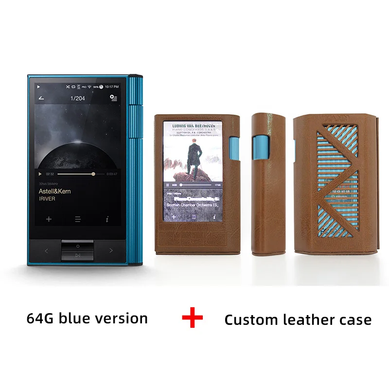 IRIVER Astell& Kern KANN 64 Гб hifi плеер портативный музыкальный MP3 встроенный усилитель USB DAC без потерь музыка высококачественный плеер - Цвет: Package with case