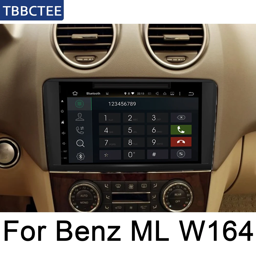 Автомагнитола для Mercedes Benz ML Class W164 2005 ~ 2012 NTG Android DVD радио мультимедийный плеер GPS