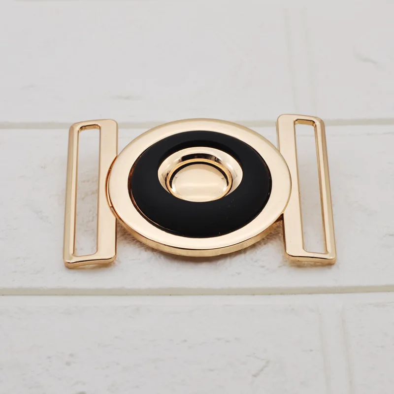 50 мм цинковый сплав модные пряжки ремня многоцелевой кнопки для женщин вниз