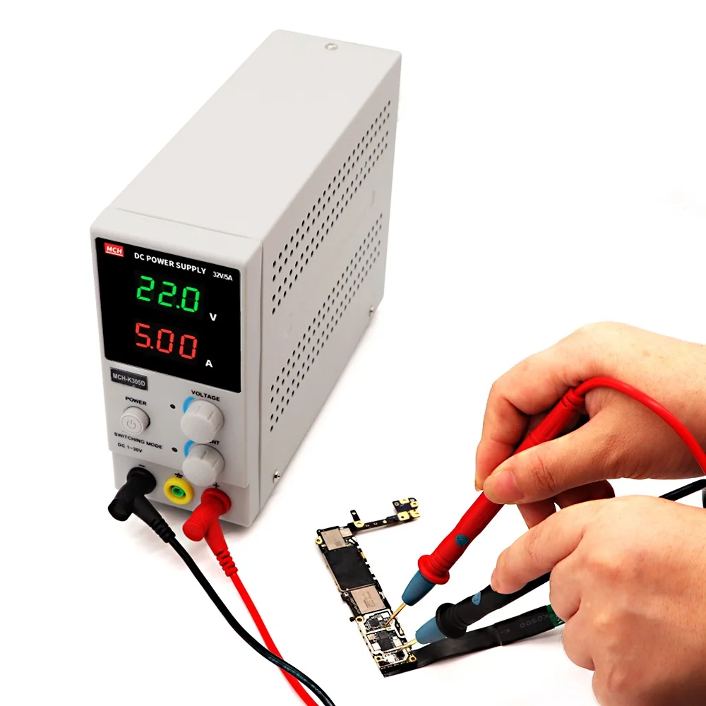 MCH-K305D Mini Регулируемый источник питания постоянного тока SMPS одноканальный 30 В 5 А |
