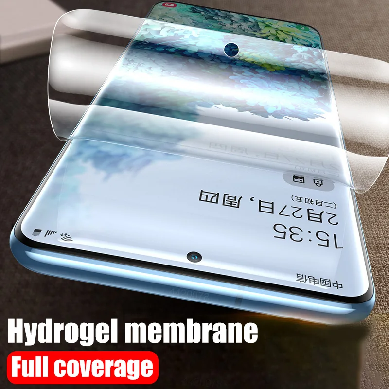 

2Pcs Screen Protector For Samsung Galaxy A50 A51 S9 S8 S20 S10 Plus Hydrogel Film For Samsung Note 10 Plus S10E Film Not Glass