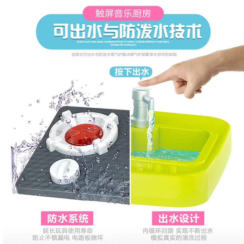 Сенсорный экран большой размер водорозетка детский домашний кухонный