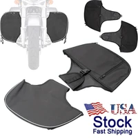 fit for street glide soft lowers chapsnylon leg warmers for touring road king road glide electra glide and trike models 1980 20