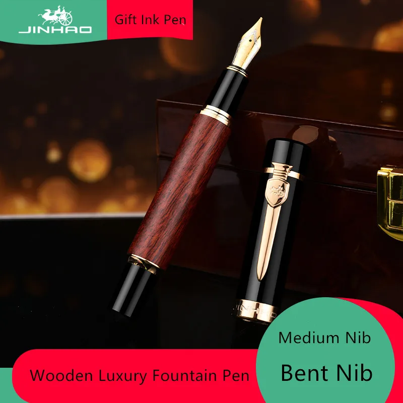 JINHAO 650 Высококачественная перьевая ручка с роскошным корпусом каллиграфическая
