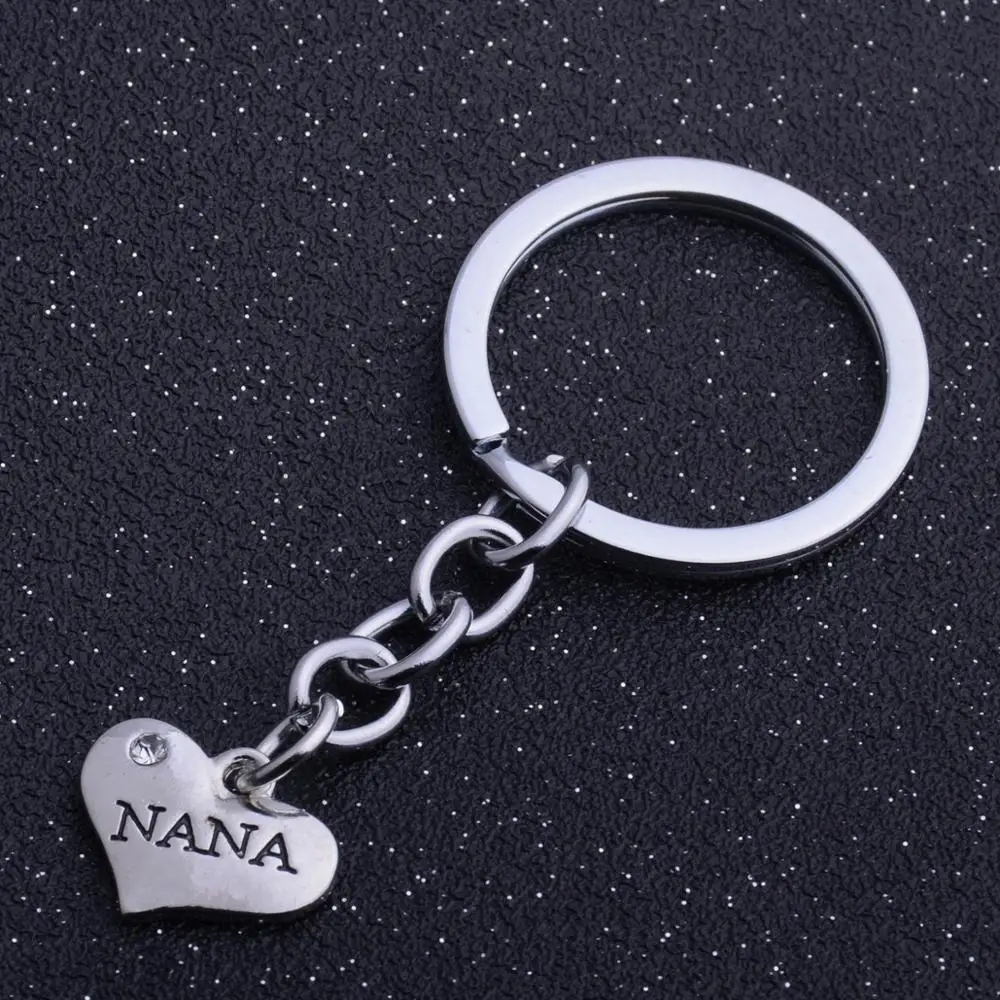 Брелки с подвеской в виде сердца 12 шт.