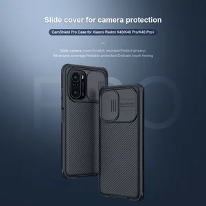 NILLKIN For Xiaomi Redmi K40 Poco F3 Case CamShield Pro Camera
Protection Case For Redmi K40 Pro+ Plus Classic Lens Cover