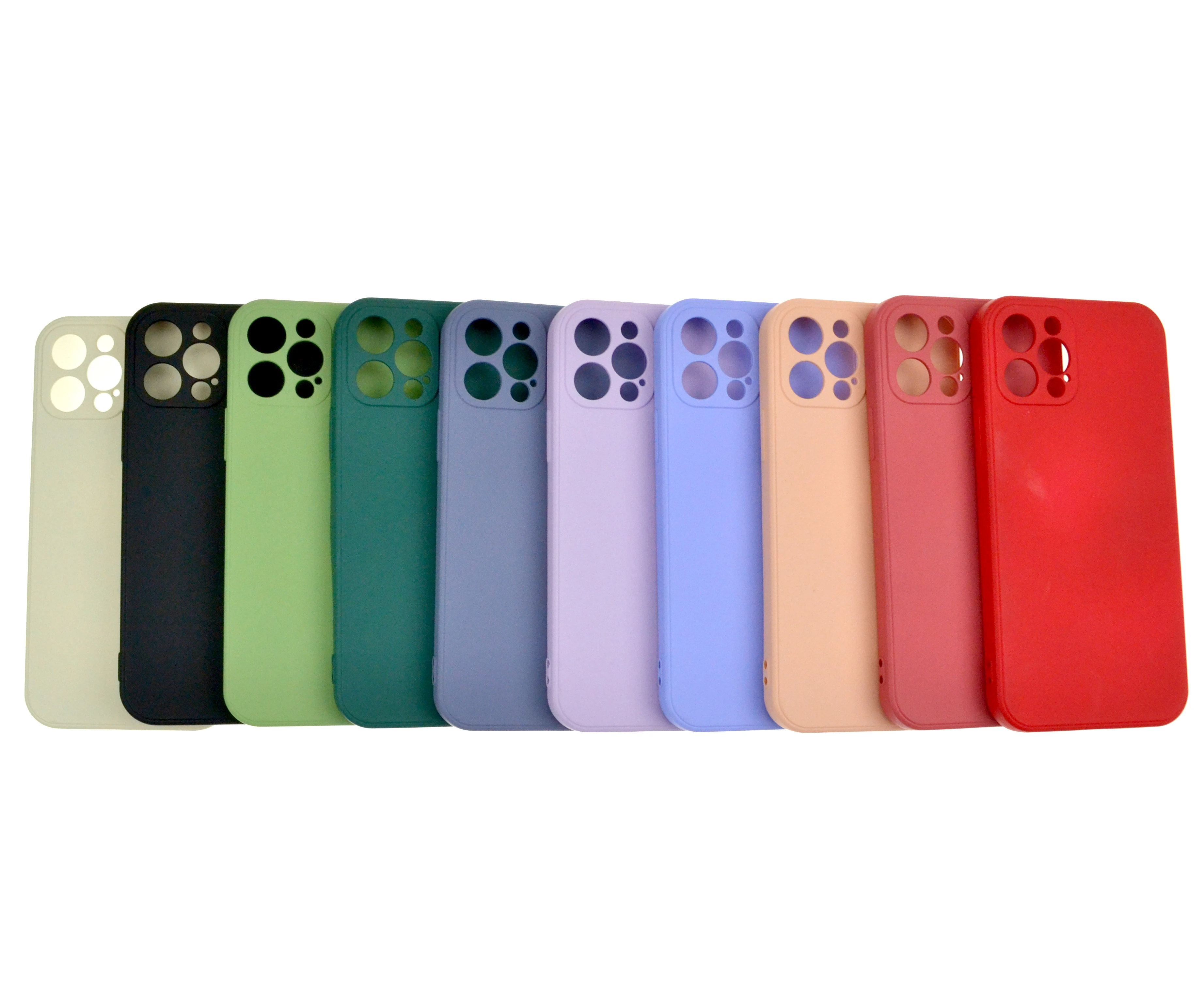 

Liquid Silicone Imitation Straig Edge Mobile Phone Case Or Phone Shell Cover For Iphone 12 Mini PRO MAX 11 X XS XR 7/8 7/8 Plus