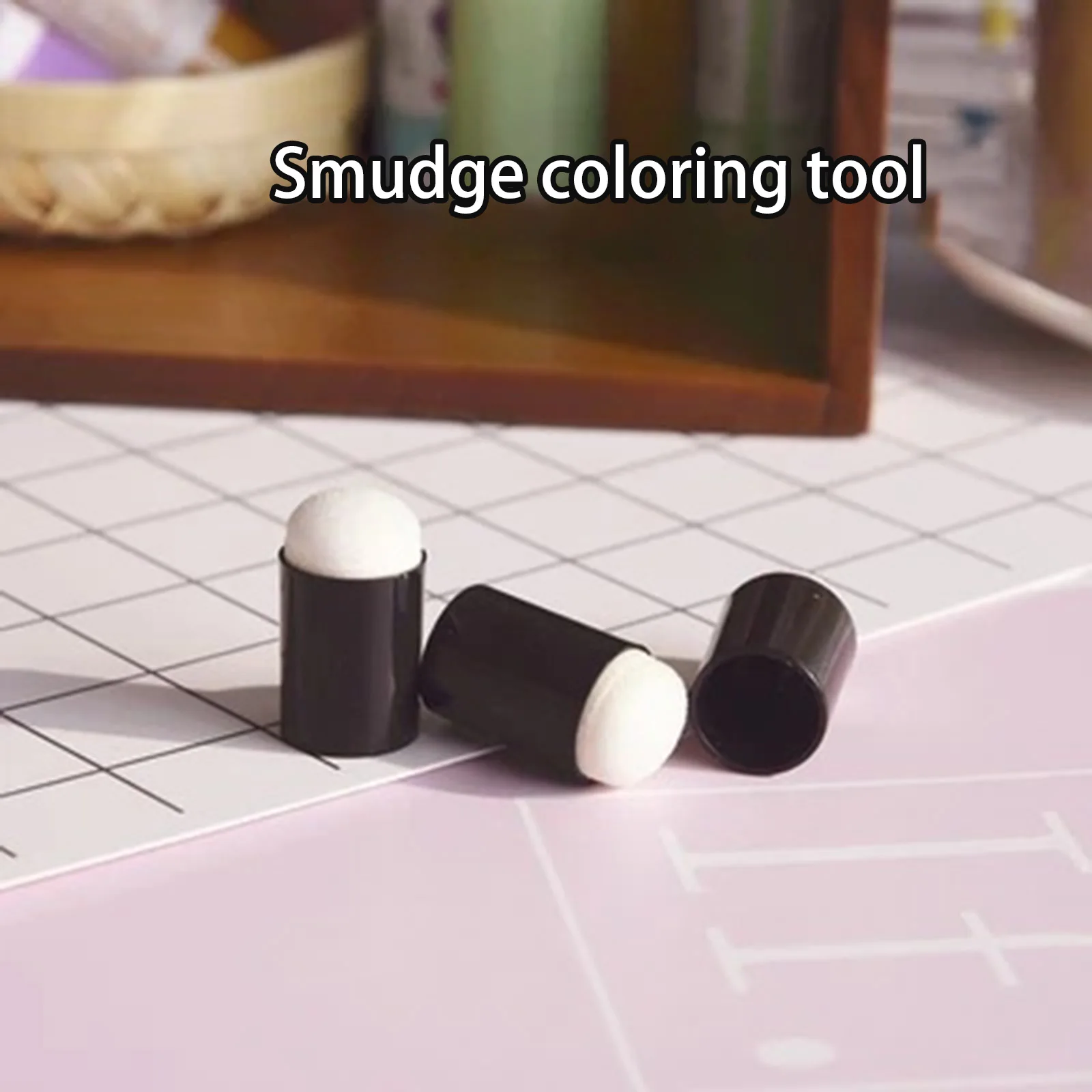 

40pcs/box Sponge Daubers Finger Cots DIY Painting Smearing Finger Sponge Daubers Set Kids Graffiti Painting Tool Finger Cots Set
