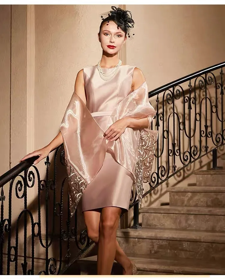 Весна-лето 2020 благородные вечерние платья Роскошные для матери невесты с