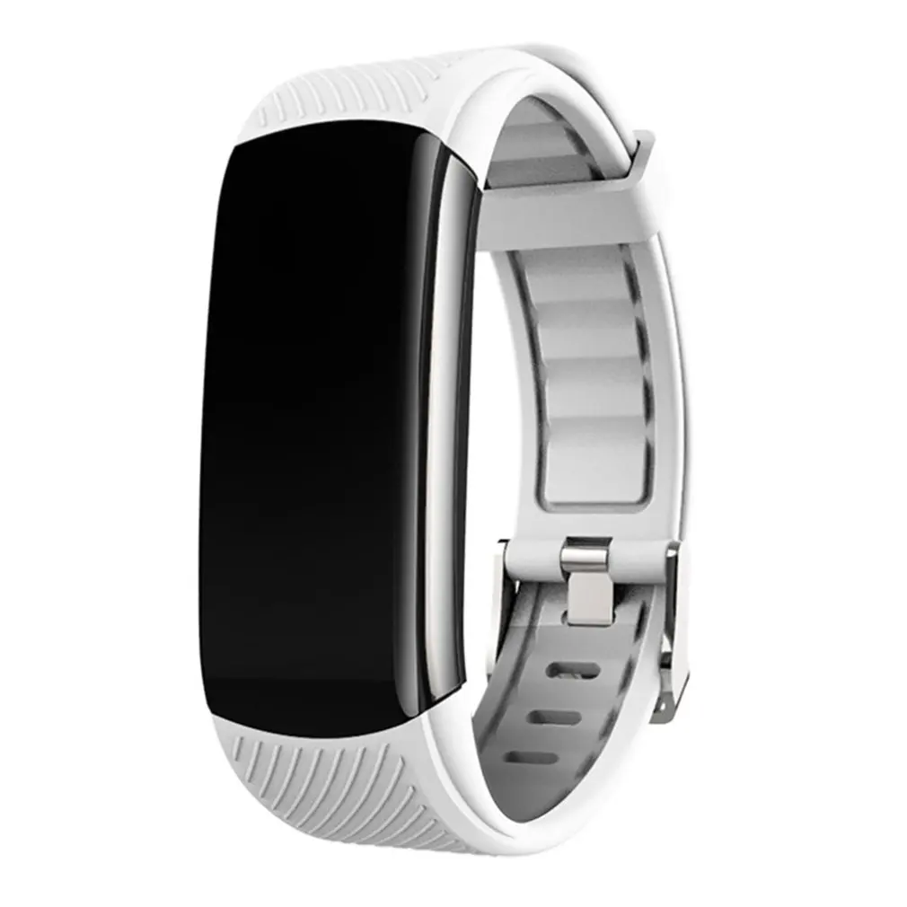 

C6T smart bracelet watch TPU Information push Sleep monitoring Exercise pedometer Measuring body temperature