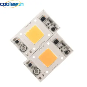 Высокая RA 50 Вт COB светодиодный потолочный светильник AC 220V полный спектр водителя Светодиодный лампа для выращивания растений в светильник Потолочные Светильник s 95% ультратонкое естественное освещение CRI RA95 умная ИС (интеграционная схема)