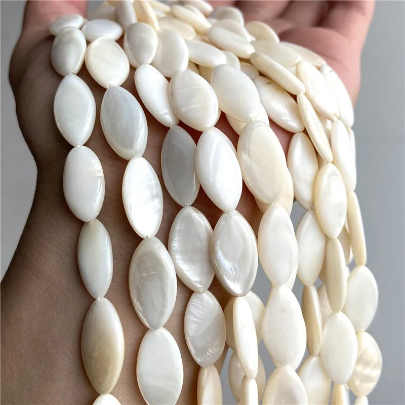 

Натуральные бусины-ракушки в форме конского глаза, бусины-разделители, свободный жемчуг, бусины для рукоделия, компоненты для браслетов и с...