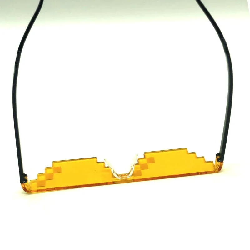 Смешные очки мозаика без тени солнцезащитные для вечеринок Карнавальный костюм