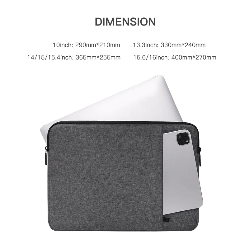 laptop case bag 13 14 15 4 15 6 inch carrying sleeve for macbook air pro m1 13 3 cover huawei xiaomi hp lenovo shell accessories free global shipping