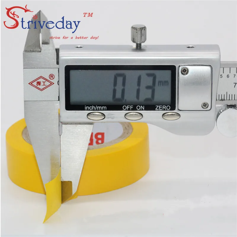 10 шт./лот красная электрическая лента шириной 16 мм длиной м изоляционная для