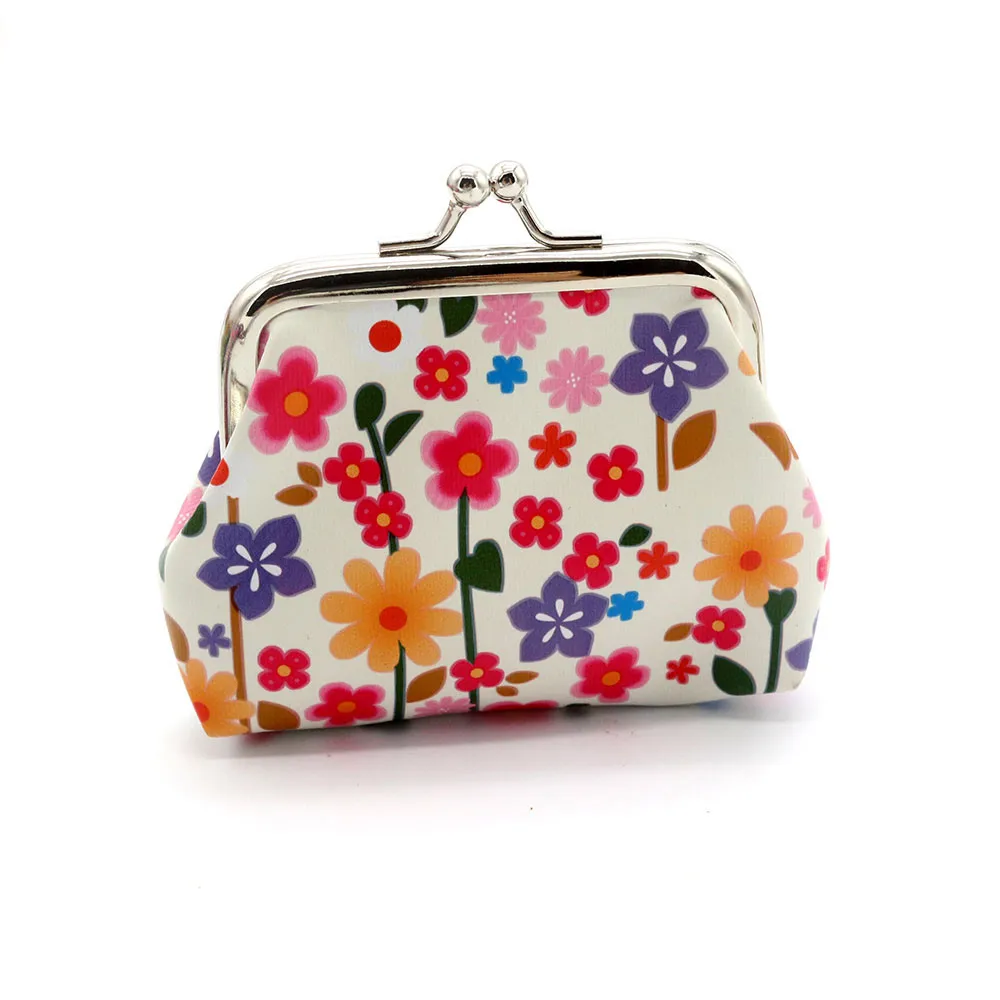 Новинка Женский кошелек с цветочным узором держатель для карт клатч портмоне