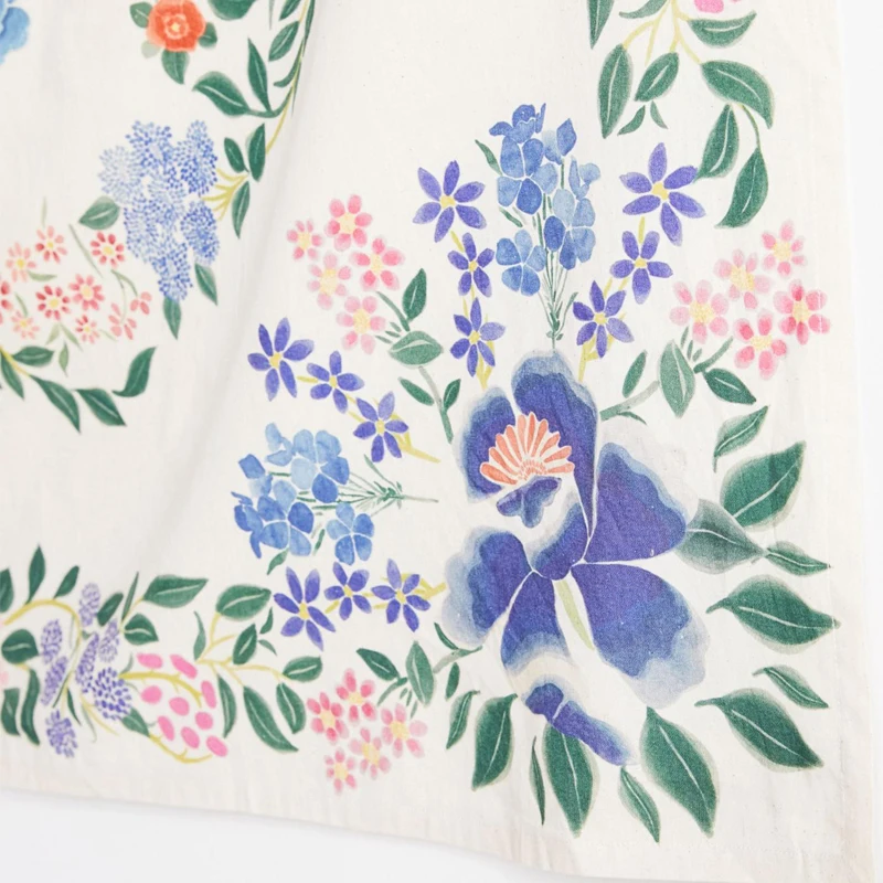 Мандала цветочный Гобелен Цветочная Гирлянда настенный гобелен Boho Индии в