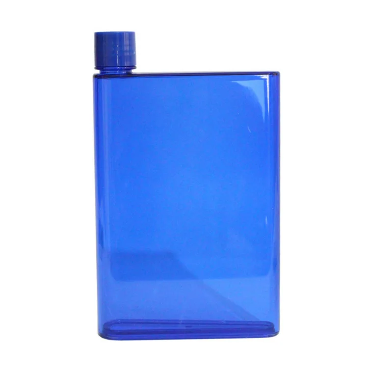 Пластиковая бутылка для воды в форме А5 плотная фляжка питьевой портативная