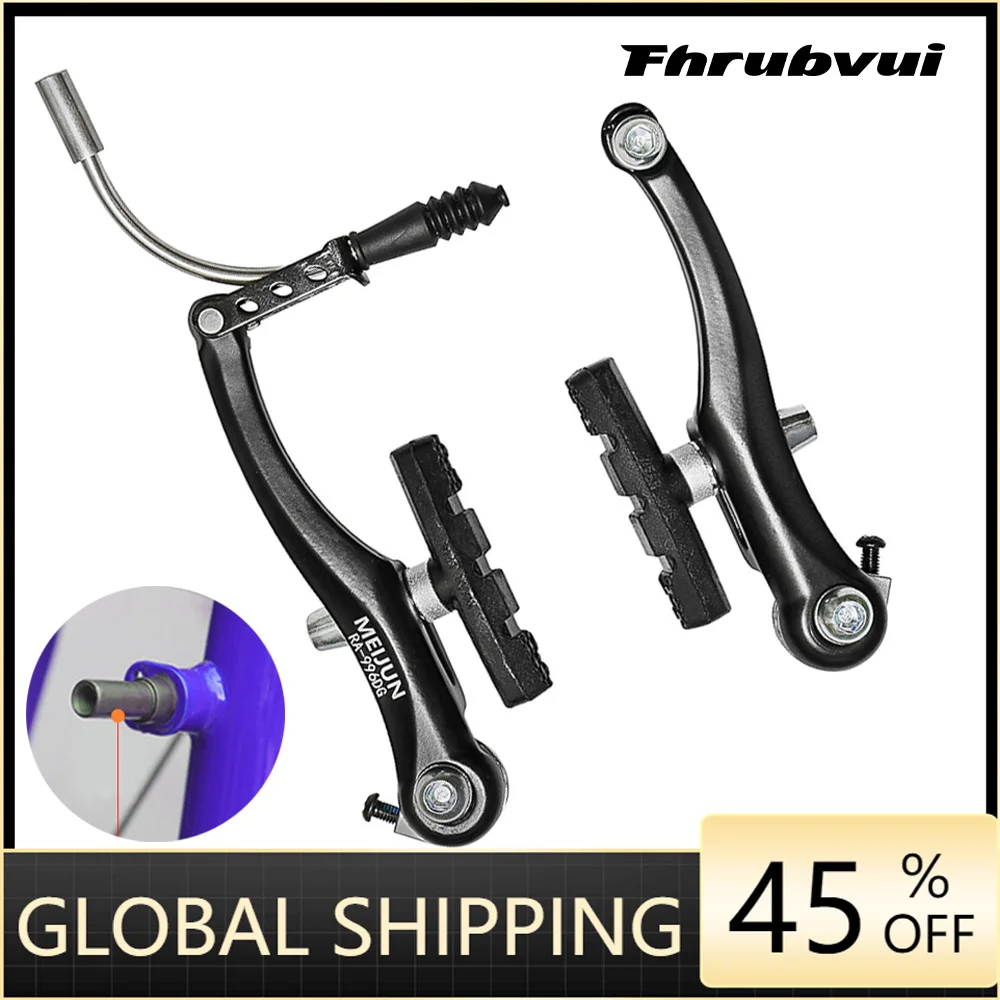 

1pair Mountain Bike V Brake Bicycle Parts Accessories Aluminum Bicycle Brake Pads V Brake Bicycle Parts