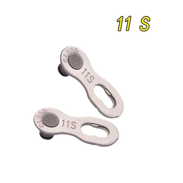11S Silver 2 единиц, велосипед цепи MTB горный велосипед запчасти дорожных велосипедов 6S 7S 8S 9S 10S 11S скорость магический мастер недостающая ссылка для SHIMANO SRAM - Цвет: 11S Silver