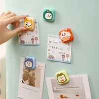 5pcs cute cartoon fridge magnet colorful kawaii magnetic refrigerator decorative sticker calendar week plan sticker magnet piece