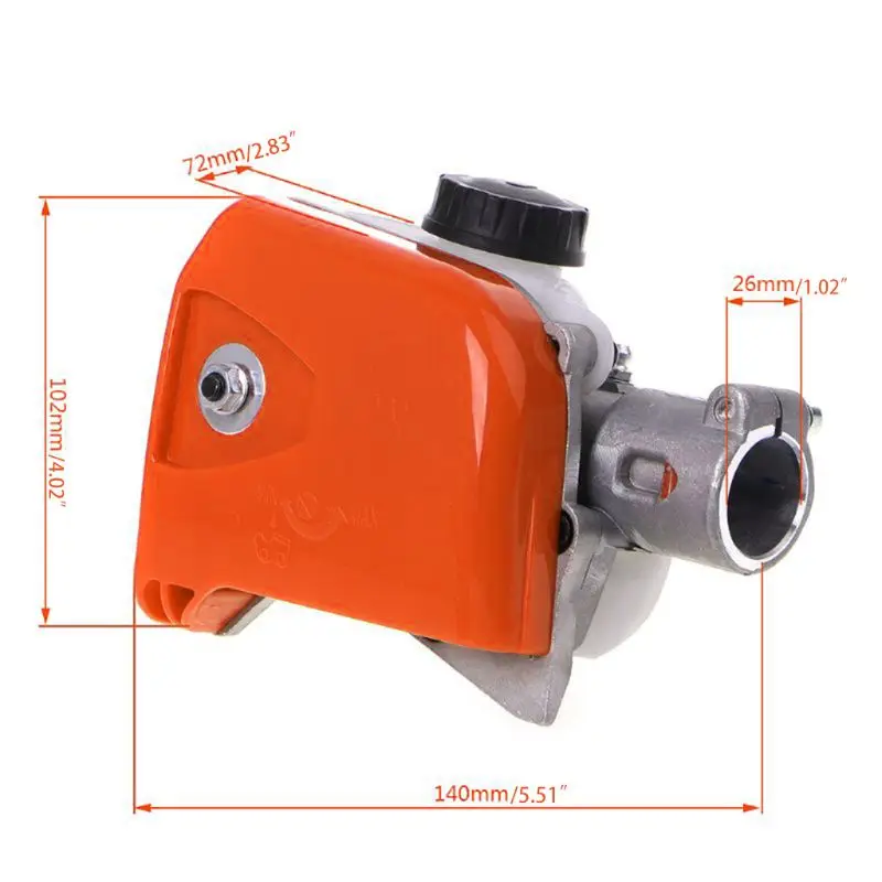 Коробка передач для древесной бензопилы шестеренчатая головка 26 мм пила резак