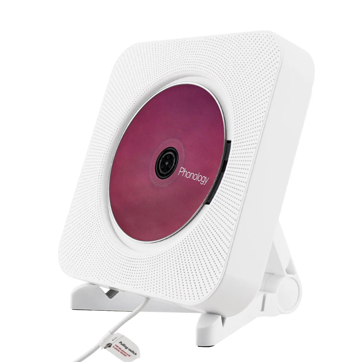 Настенный CD-плеер Retekess TR609 с FM-радио Bluetooth-динамиком mp3-плеером AUX аудиовходом и