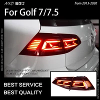 car styling tail lamp for golf 7 tail lights 2013 2020 golf 7 5 led tail light golf mk7 rear stop drl brake auto accessories